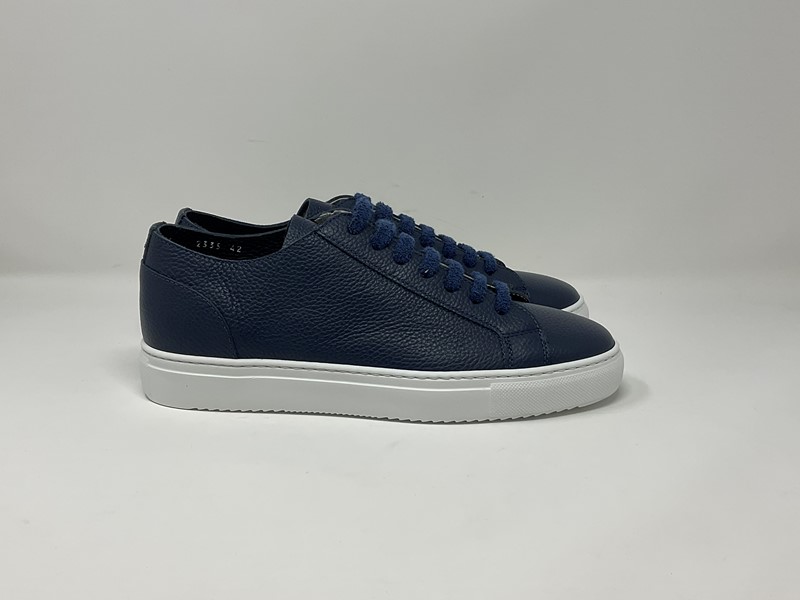 DU2335ERICUZ109IB00 - DOUCAL'S Sneaker pelle f.do cassetta