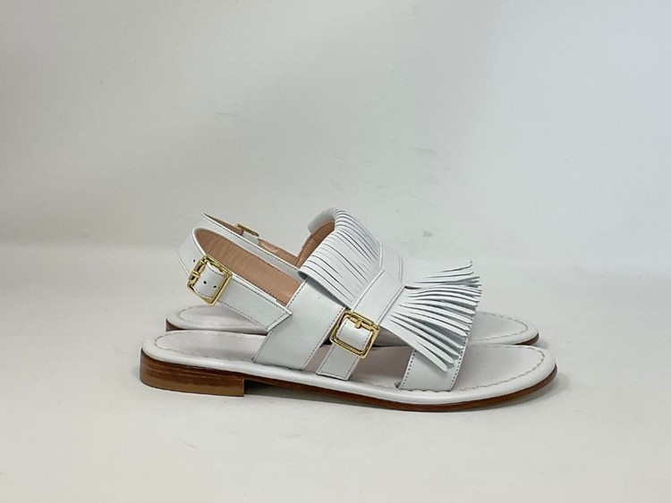 PEDRO BIANCO - MODA POSITANO Sandalo frangia