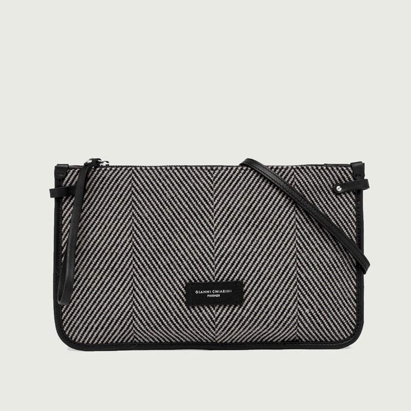 BS 9405/23AI SPIGA - GIANNI CHIARINI Pochette tessuto spigato