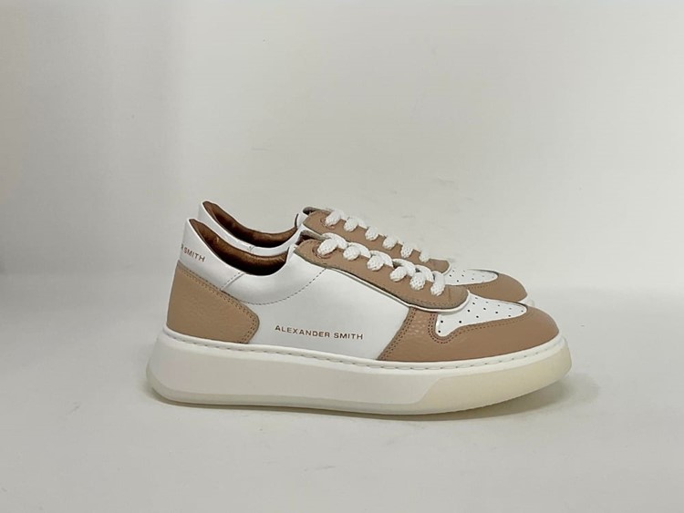 ASAZHWW1540NUW - ALEXANDER SMITH Sneaker harrow pelle