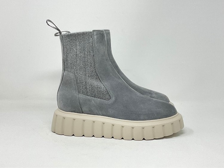 0012502283.01.0B02 - VOILE BLANCHE Chelsea grenelle suede