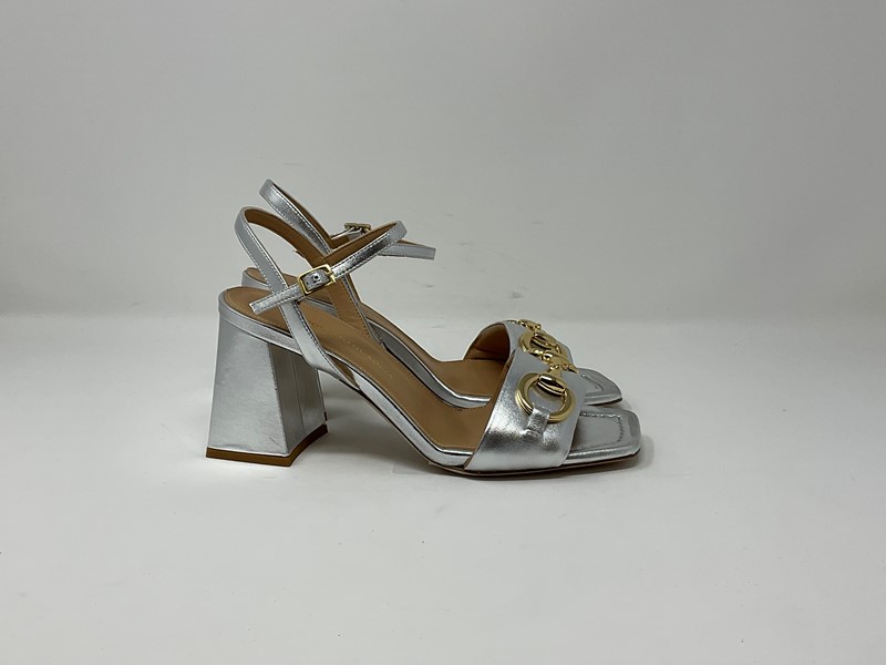 H1962 - GEROLAMO QUAGLIA Sandalo laminato accessorio