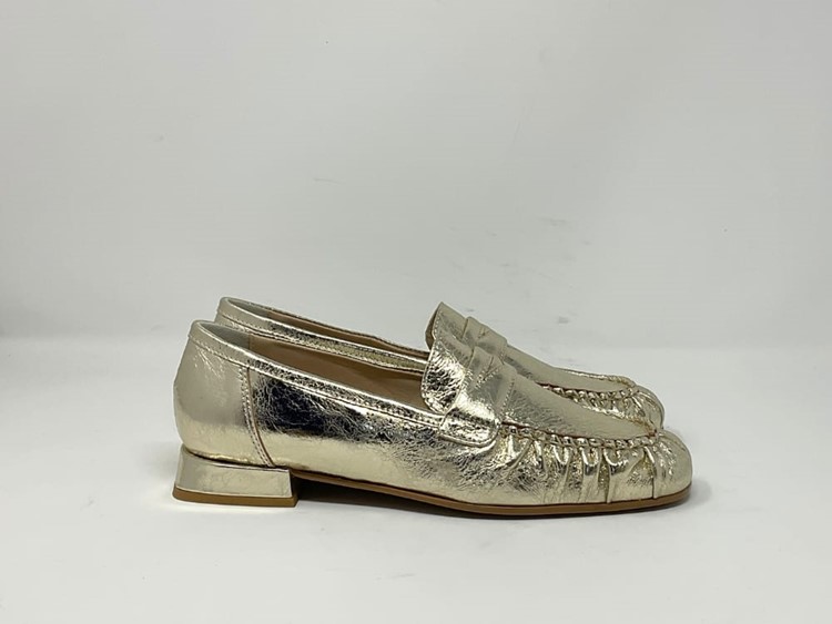 A1603 ORO - NAPOLEONI Mocassino crack