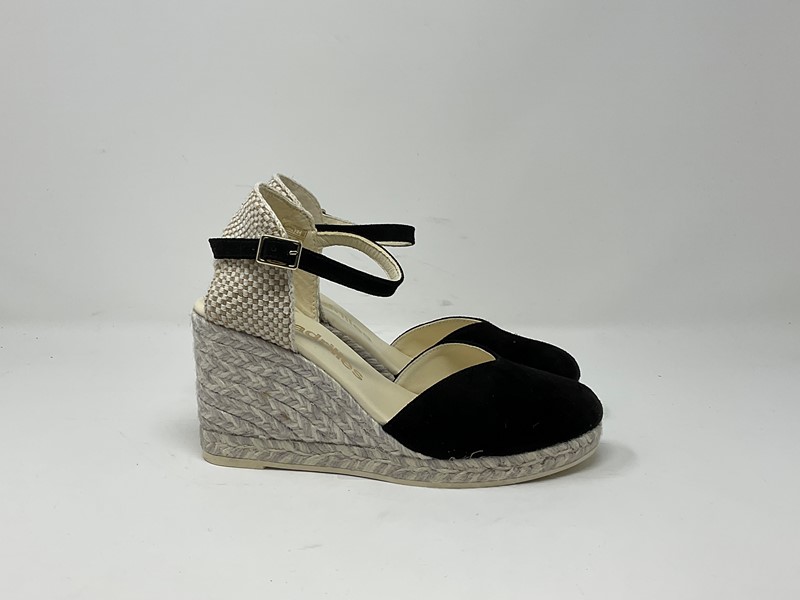 CLOE SILK - ESPADRILLES Zeppa cam/cint