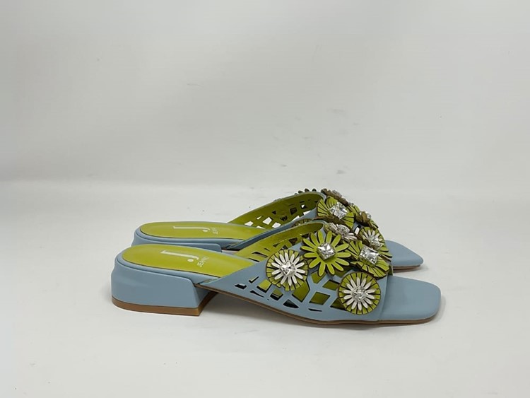 RJ561H - JEANNOT Slipper fiori