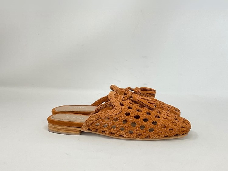 1SC603LGCUOR - HADEL Sabot nappa/intreccio