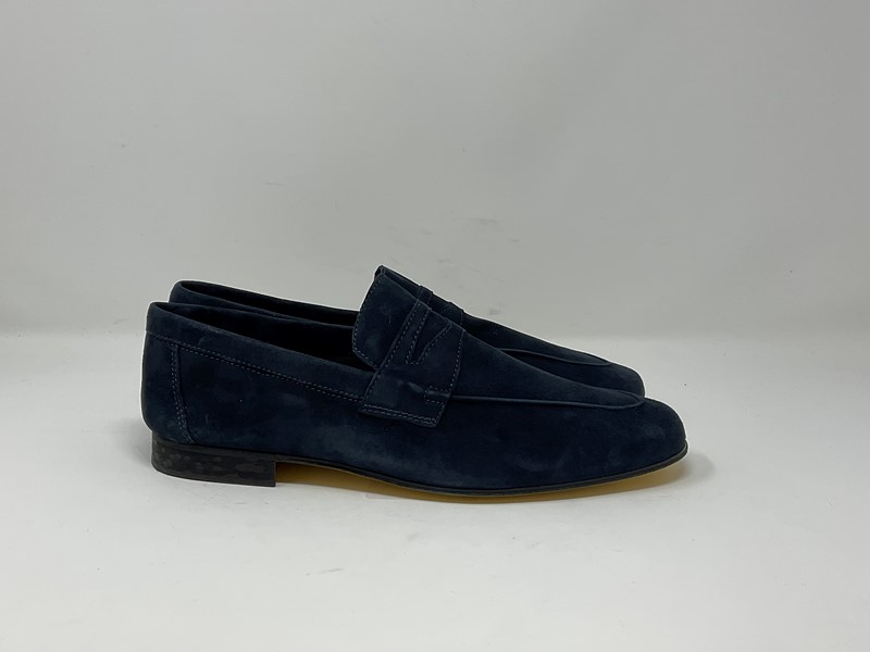 20115-1-V07 - ANTICA CUOIERIA Mocassino sfilato camoscio