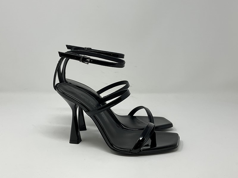 TELE3PNE - SERGIO LEVANTESI Sandalo lacci vernice h. 100