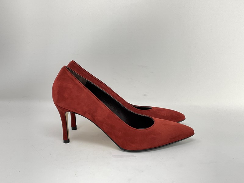 12867 - DANIELA ROSSI Decolte' camoscio h.70