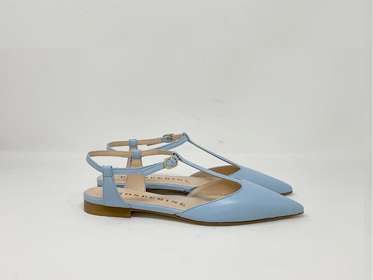 2384/00C - PROSPERINE Flat t pelle