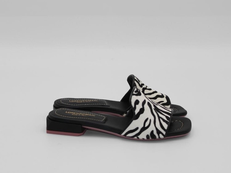 SAMU 10 ZEBRA - LORENZO MARI Ciabatta cavallino