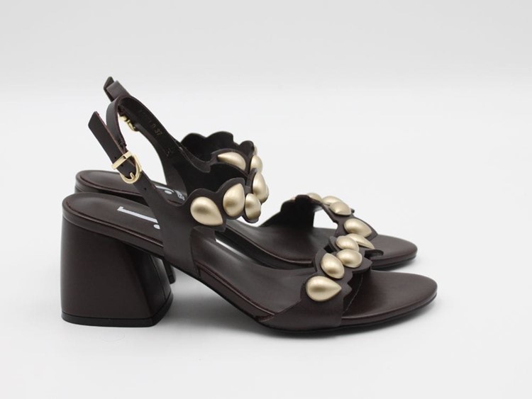 AJ624D - JEANNOT Sandalo borchie h. 75