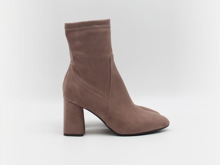 9795 - ANNA F Tronchetto camoscio elasticiz.