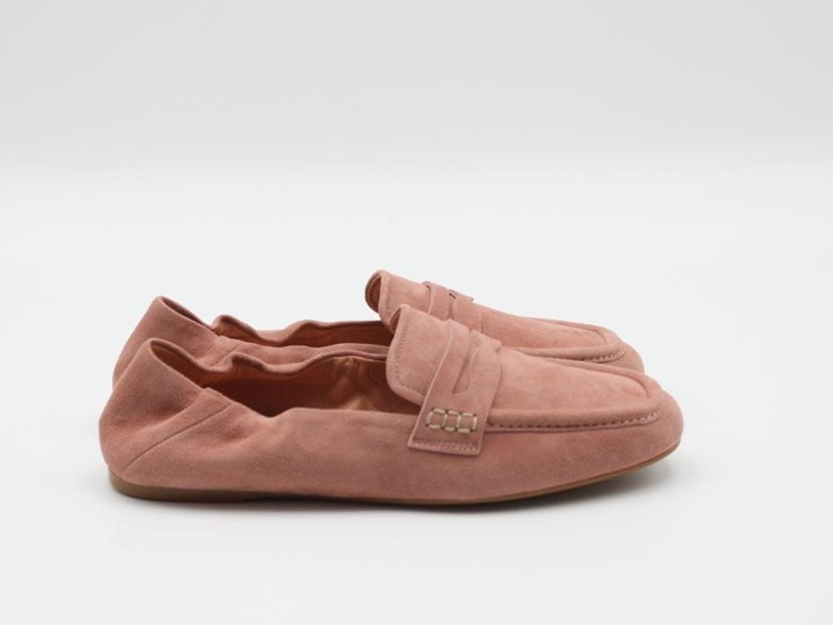 7436 0001 R - GUGLIELMO ROTTA Mocassino camoscio