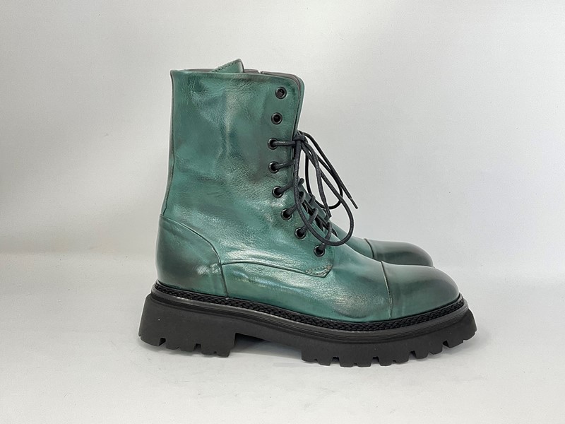 35773/1/023 - JP/DAVID Boot pelle stringa zip