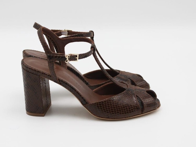 GISELLE6 - SERGIO LEVANTESI Sandalo st/pitone 8