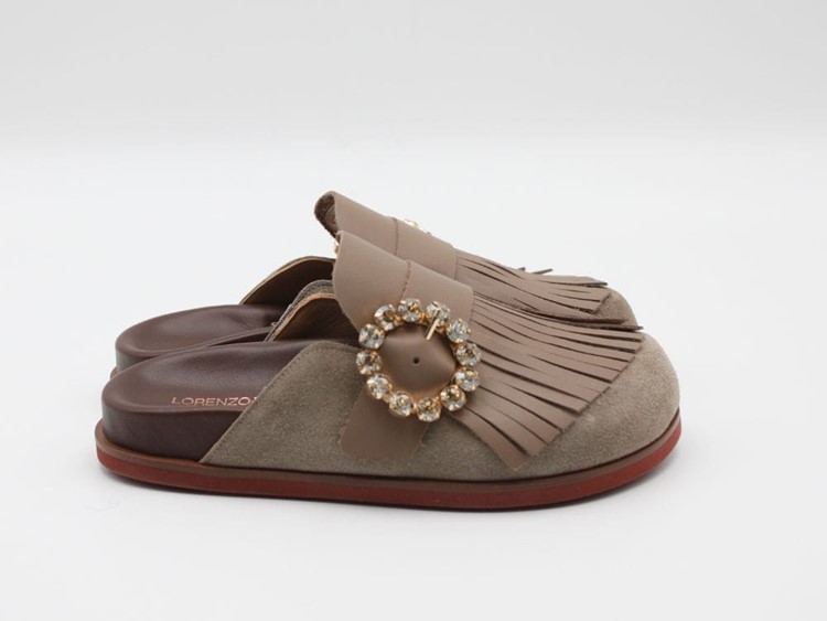 PRIMULA 21 TO - LORENZO MARI Boston camoscio/frangia