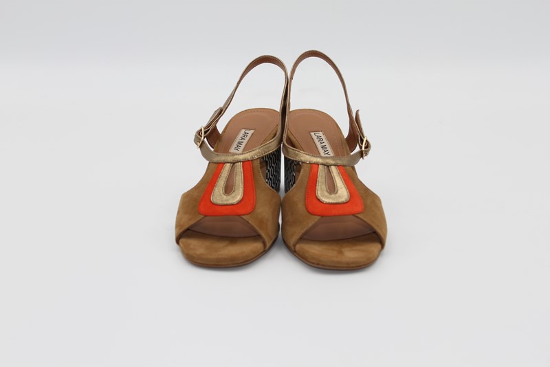 CAM A178 - LARA MAY Sandalo camoscio h.70 - immagine 3