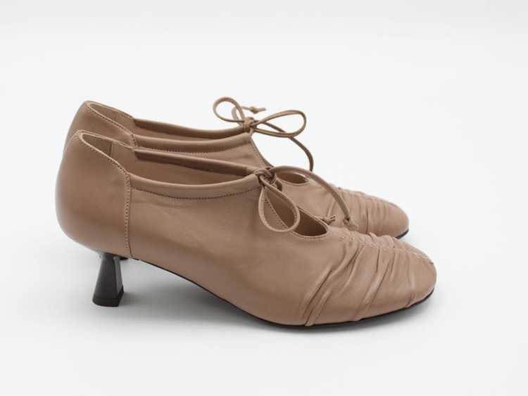 1947A - WALTER VIOLET Decollete' tonda nappa h.50