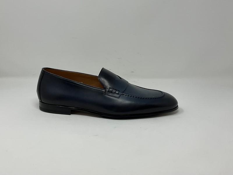DU2983PANAUF159NB22 - DOUCAL'S Mocassino pelle fascetta - immagine 2