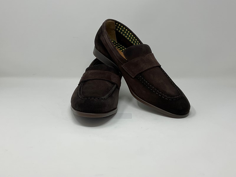 DU3162NWTOUY231DM23 - DOUCAL'S Mocassino camoscio fascetta - immagine 6