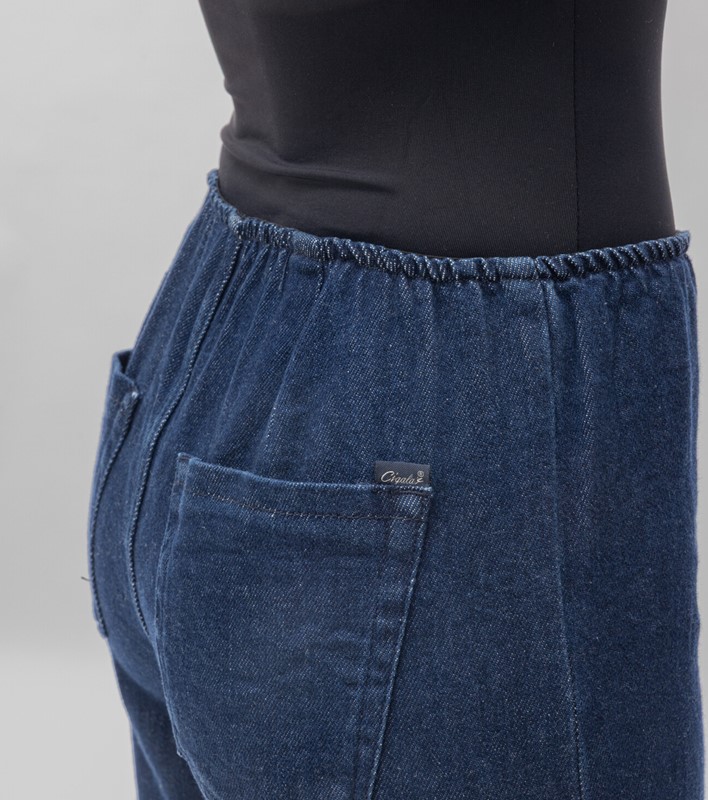 30-257 1Y TDSB42 - CIGALA'S Pant mod. 257 elastic waist - immagine 4