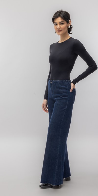 30-257 1Y TDSB42 - CIGALA'S Pant mod. 257 elastic waist - immagine 3