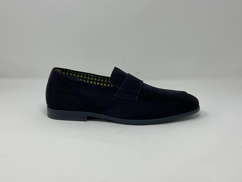 DU3162NWTOUY231BB00 - DOUCAL'S Mocassino camoscio fascetta - immagine 2