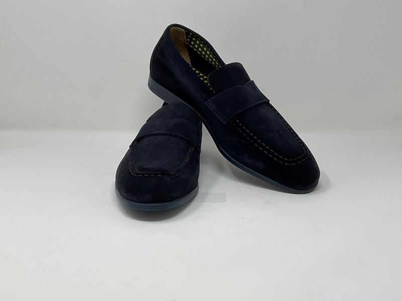 DU3162NWTOUY231BB00 - DOUCAL'S Mocassino camoscio fascetta - immagine 6