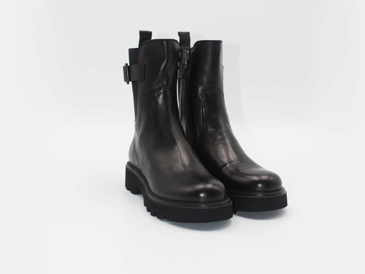 W894-04 NERO - HUNDRED 100 Beattle pelle - immagine 2
