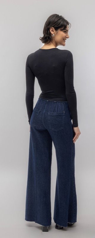 30-257 1Y TDSB42 - CIGALA'S Pant mod. 257 elastic waist - immagine 2