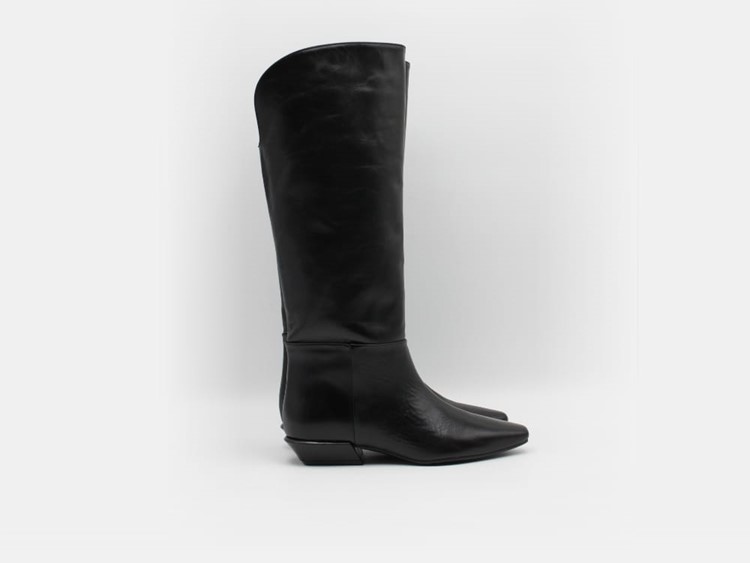 4184 NE - LARA MAY Stivale tex pelle