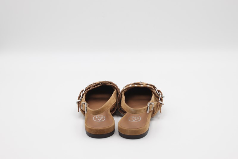 SS26-M-15829-001 - ASH Slingback bianca borchie - immagine 4