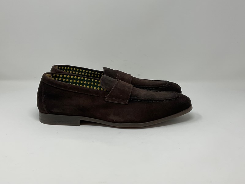 DU3162NWTOUY231DM23 - DOUCAL'S Mocassino camoscio fascetta