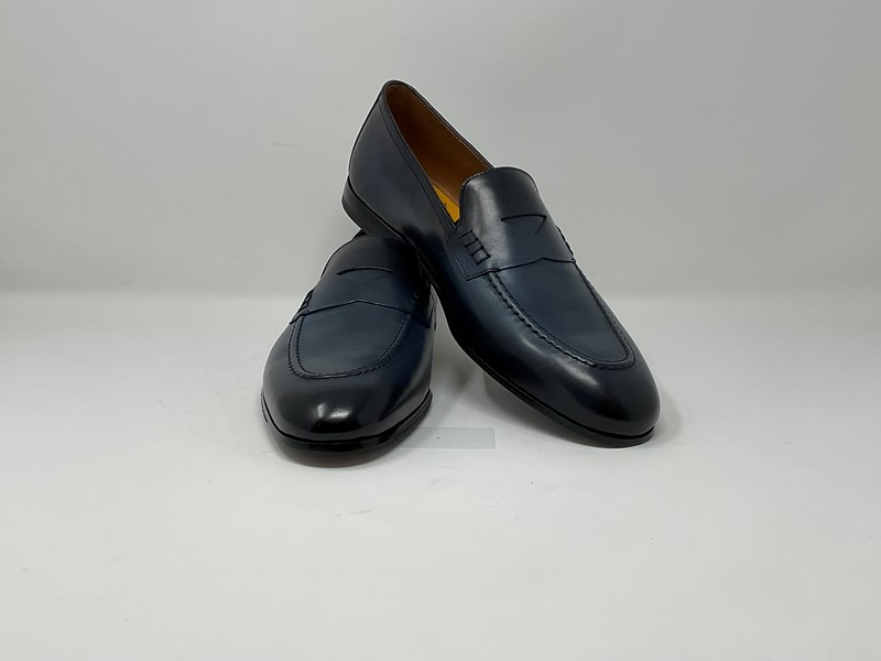 DU2983PANAUF159NB22 - DOUCAL'S Mocassino pelle fascetta - immagine 6