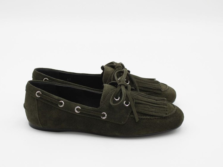 8730 LODEN - GUGLIELMO ROTTA Moc santiago velour frangia
