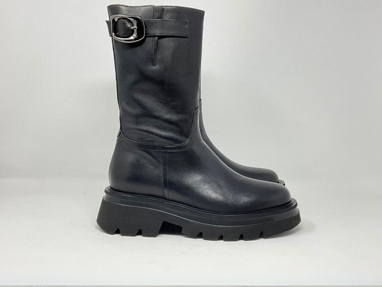 CARLOTTA 05 - LORENZO MARI Boot pelle zip