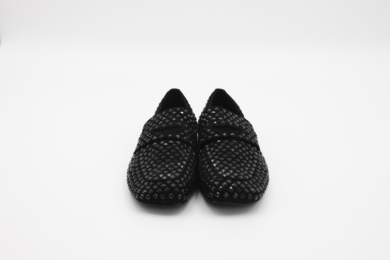 R57 NERO - STRATEGIA Mocassino strass - immagine 4