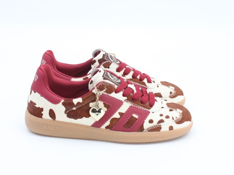 108005-000234 - BACK 70 Sneaker cloud mucca/red