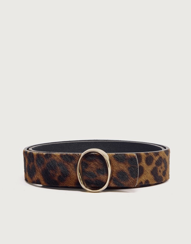 D10419_ LEO UNI - ORCIANI Cintura leopard