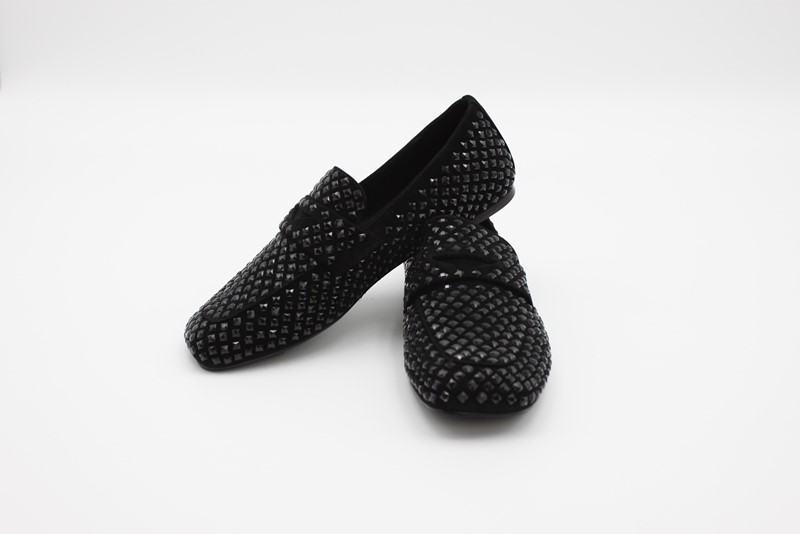 R57 NERO - STRATEGIA Mocassino strass - immagine 3